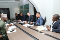 Nigeria Power Sector Program and Rural Electrification Agency (REA) Team during the meeting