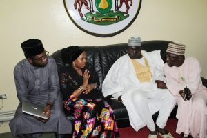 COURTESY VISIT TO THE GOVERNOR OF KANO STATE