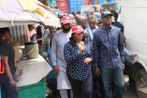 Iponri Market Inspection Visit By Hon. Minister Of Power, Work & Housing, H.E Babatunde Fashola