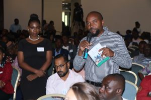 Participant asking questions during the Odyssey platform training (2)