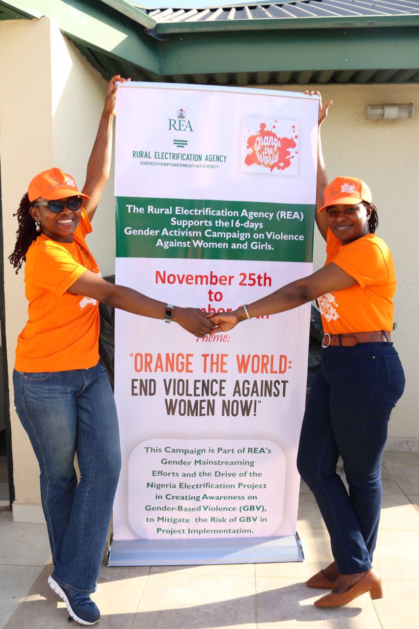 #OrangetheWorld #gendermainstreaming #REA – November 25th to December 10th 2021