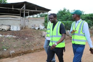 MD visit Eruee Powerline, Farm Village, Ijebu ode,Ogun State