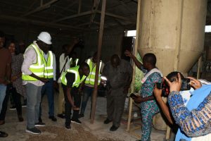 MD visit Eruee Powerline, Farm Village, Ijebu ode,Ogun State