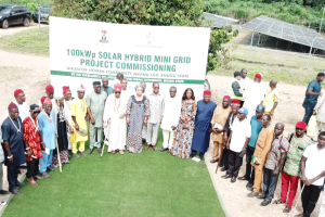 Commissioning of 100kWp Solar Hybrid Minigrid Project  at Uhuafor Nomeh